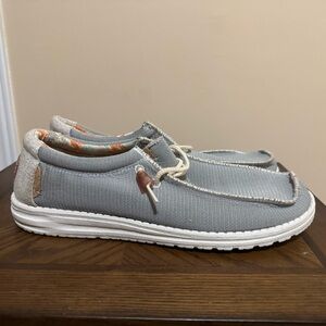 Hey Dude Gray Loafers for Men